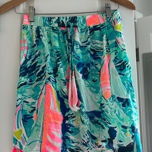 Lilly Pulitzer Multicolor Tropical Skirt